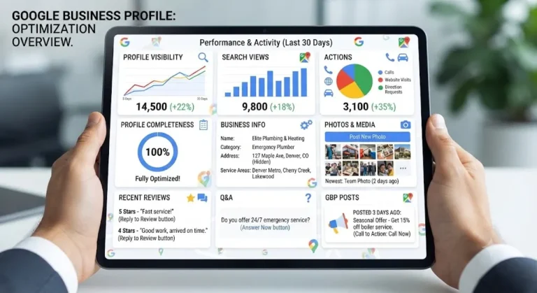Google Business Profile optimization example — storefront photo