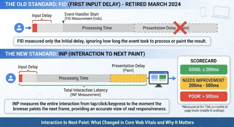 core-web-vitals-fid-vs-inp-comparison-infographic